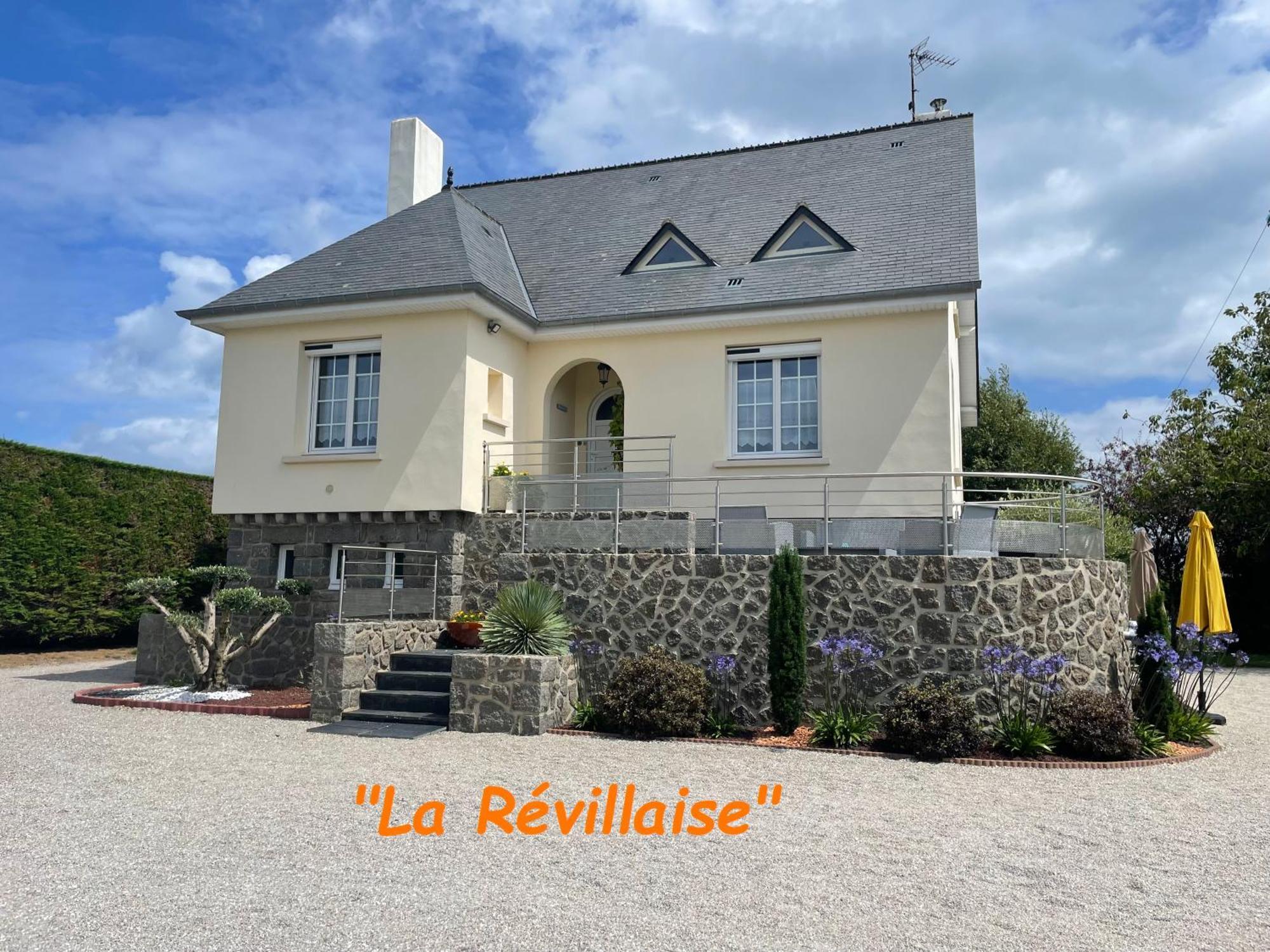 "La Revillaise" Proche Mer, Grand Jardin Clos, 2 A 5 Personnes-Adultes-Enfants- Réville Exterior photo